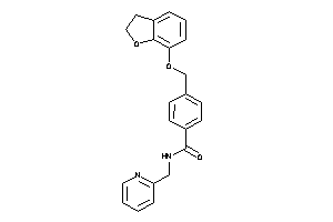 4-(coumaran-7-yloxymethyl)-N-(2-pyridylmethyl)benzamide