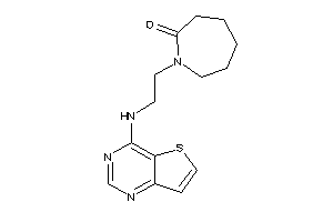 1-[2-(thieno[3,2-d]pyrimidin-4-ylamino)ethyl]azepan-2-one