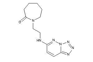 1-[2-(tetrazolo[5,1-f]pyridazin-6-ylamino)ethyl]azepan-2-one