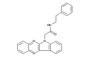 Image of 2-indolo[3,2-b]quinoxalin-6-yl-N-phenethyl-acetamide