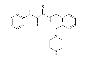 Image of N'-phenyl-N-[2-(piperazinomethyl)benzyl]oxamide