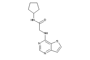 Image of N-cyclopentyl-2-(thieno[3,2-d]pyrimidin-4-ylamino)acetamide