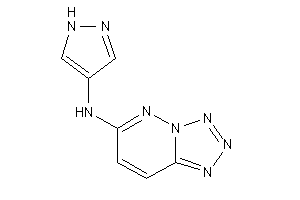 1H-pyrazol-4-yl(tetrazolo[5,1-f]pyridazin-6-yl)amine