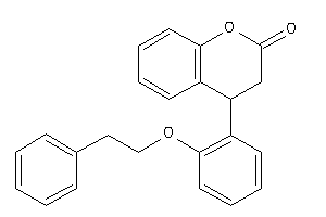 4-(2-phenethyloxyphenyl)chroman-2-one