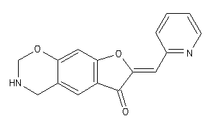 Image of 7-(2-pyridylmethylene)-3,4-dihydro-2H-furo[3,2-g][1,3]benzoxazin-6-one