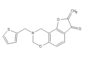 2-methylene-8-(2-thenyl)-7,9-dihydrofuro[2,3-f][1,3]benzoxazin-3-one