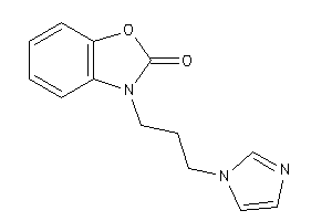 3-(3-imidazol-1-ylpropyl)-1,3-benzoxazol-2-one