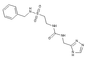 1-[2-(benzylsulfamoyl)ethyl]-3-(4H-1,2,4-triazol-3-ylmethyl)urea
