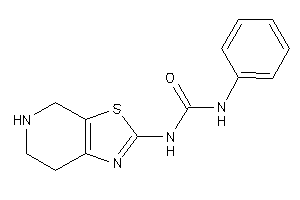 1-phenyl-3-(4,5,6,7-tetrahydrothiazolo[5,4-c]pyridin-2-yl)urea
