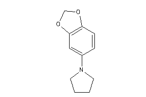 1-(1,3-benzodioxol-5-yl)pyrrolidine