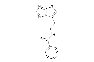 N-(2-thiazolo[2,3-e][1,2,4]triazol-6-ylethyl)benzamide