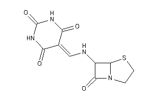 5-[[(7-keto-4-thia-1-azabicyclo[3.2.0]heptan-6-yl)amino]methylene]barbituric Acid