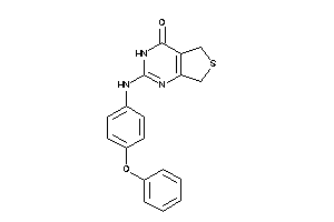 Image of 2-(4-phenoxyanilino)-5,7-dihydro-3H-thieno[3,4-d]pyrimidin-4-one