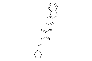 N'-(9H-fluoren-2-yl)-N-(2-pyrrolidinoethyl)oxamide