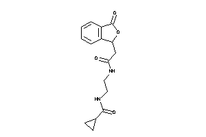 N-[2-[(2-phthalidylacetyl)amino]ethyl]cyclopropanecarboxamide