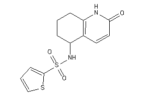 N-(2-keto-5,6,7,8-tetrahydro-1H-quinolin-5-yl)thiophene-2-sulfonamide