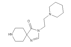 3-(2-piperidinoethyl)-1,3,8-triazaspiro[4.5]dec-1-en-4-one