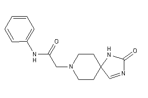Image of 2-(3-keto-2,4,8-triazaspiro[4.5]dec-1-en-8-yl)-N-phenyl-acetamide