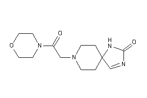 Image of 8-(2-keto-2-morpholino-ethyl)-2,4,8-triazaspiro[4.5]dec-1-en-3-one