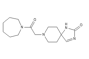 Image of 8-[2-(azepan-1-yl)-2-keto-ethyl]-2,4,8-triazaspiro[4.5]dec-1-en-3-one