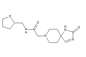 2-(3-keto-2,4,8-triazaspiro[4.5]dec-1-en-8-yl)-N-(tetrahydrofurfuryl)acetamide