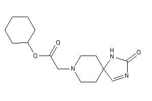 2-(3-keto-2,4,8-triazaspiro[4.5]dec-1-en-8-yl)acetic Acid Cyclohexyl Ester