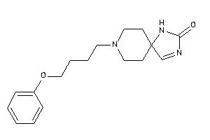 8-(4-phenoxybutyl)-1,3,8-triazaspiro[4.5]dec-3-en-2-one