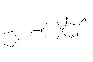 8-(2-pyrrolidinoethyl)-1,3,8-triazaspiro[4.5]dec-3-en-2-one