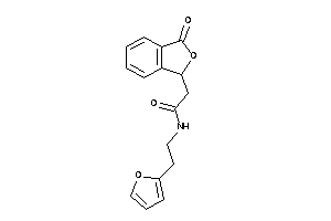 N-[2-(2-furyl)ethyl]-2-phthalidyl-acetamide
