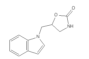 5-(indol-1-ylmethyl)oxazolidin-2-one