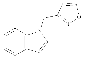 Image of 3-(indol-1-ylmethyl)isoxazole