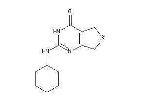 Image of 2-(cyclohexylamino)-5,7-dihydro-3H-thieno[3,4-d]pyrimidin-4-one
