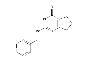 Image of 2-(benzylamino)-3,5,6,7-tetrahydrocyclopenta[d]pyrimidin-4-one
