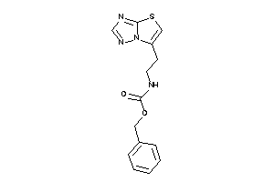 N-(2-thiazolo[2,3-e][1,2,4]triazol-6-ylethyl)carbamic Acid Benzyl Ester