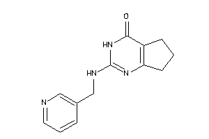 2-(3-pyridylmethylamino)-3,5,6,7-tetrahydrocyclopenta[d]pyrimidin-4-one