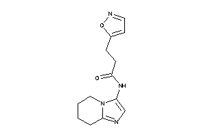 3-isoxazol-5-yl-N-(5,6,7,8-tetrahydroimidazo[1,2-a]pyridin-3-yl)propionamide