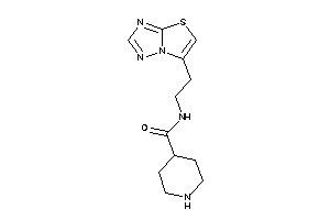 N-(2-thiazolo[2,3-e][1,2,4]triazol-6-ylethyl)isonipecotamide