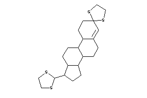 Image of 17-(1,3-dithiolan-2-yl)spiro[1,2,6,7,8,9,10,11,12,13,14,15,16,17-tetradecahydrocyclopenta[a]phenanthrene-3,2'-1,3-dithiolane]