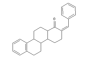 2-benzal-3,4,4a,4b,5,6,10b,11,12,12a-decahydrochrysen-1-one