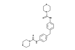 Image of N-[4-[4-(morpholine-4-carbonylamino)benzyl]phenyl]morpholine-4-carboxamide