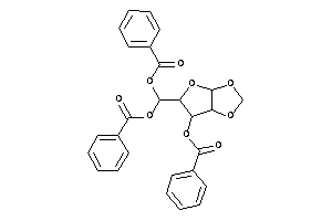 Image of Benzoic Acid [benzoyloxy-(6-benzoyloxy-3a,5,6,6a-tetrahydrofuro[2,3-d][1,3]dioxol-5-yl)methyl] Ester