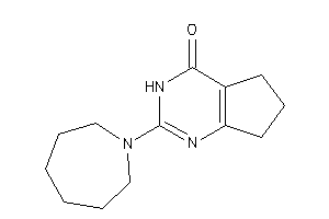 2-(azepan-1-yl)-3,5,6,7-tetrahydrocyclopenta[d]pyrimidin-4-one