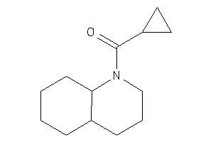 3,4,4a,5,6,7,8,8a-octahydro-2H-quinolin-1-yl(cyclopropyl)methanone
