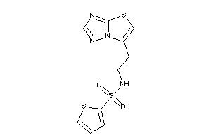 N-(2-thiazolo[2,3-e][1,2,4]triazol-6-ylethyl)thiophene-2-sulfonamide