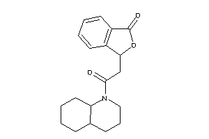 3-[2-(3,4,4a,5,6,7,8,8a-octahydro-2H-quinolin-1-yl)-2-keto-ethyl]phthalide