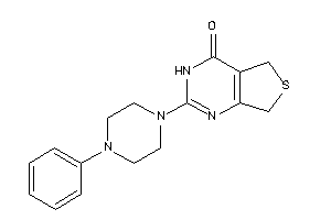 2-(4-phenylpiperazino)-5,7-dihydro-3H-thieno[3,4-d]pyrimidin-4-one