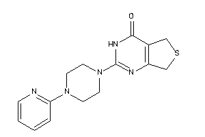 2-[4-(2-pyridyl)piperazino]-5,7-dihydro-3H-thieno[3,4-d]pyrimidin-4-one