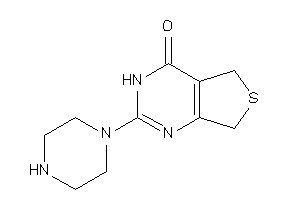 2-piperazino-5,7-dihydro-3H-thieno[3,4-d]pyrimidin-4-one