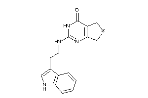 2-[2-(1H-indol-3-yl)ethylamino]-5,7-dihydro-3H-thieno[3,4-d]pyrimidin-4-one
