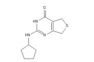 Image of 2-(cyclopentylamino)-5,7-dihydro-3H-thieno[3,4-d]pyrimidin-4-one